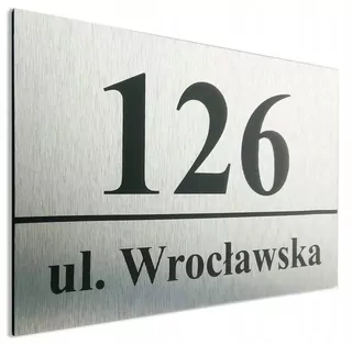 Hliníkový panel (dibond) - brúsený hliník s rozmermi 20 cm x 30 cm