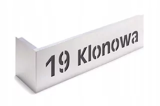 Číslo na dom - Tabuľka adries. Hrá. Názov čísla ulice