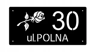 Číslo na dom - Ulica adresu s domácim číslom