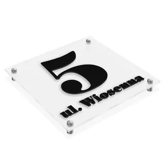 Číslo na dom - Doska pre dom Adresa array 3D počet 25 × 25 S