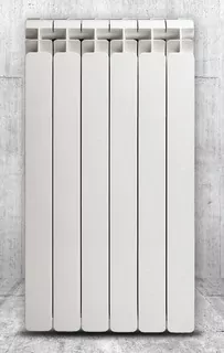 Faral Alba hliníkový radiátor 1276 W biely 560 x 880 x 95 mm - bočné pripojenie