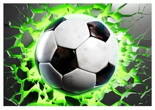 Fototapeta MLÁDEŽ 3D Guľa Wall Wall 312x219