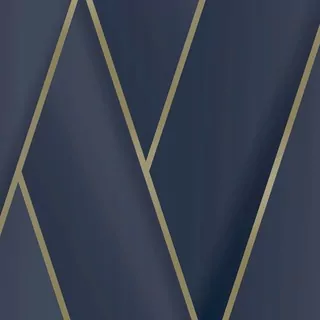 TAPETA MODERNÝ ŠTÝL, GEOMETRICKÝ VZOREK M34801 tmavomodrá