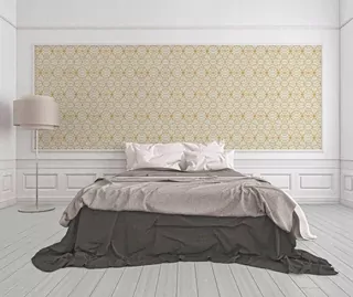 Fototapeta - Tapeta Versace IV 370491 Gold Geometric