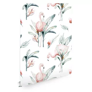 Fototapeta - Deti Wallpaper Jungle Leaves T01309