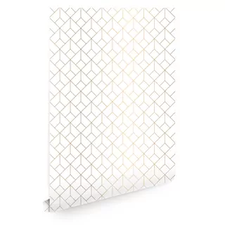 Geometrická tapeta zlatý minimalizmus