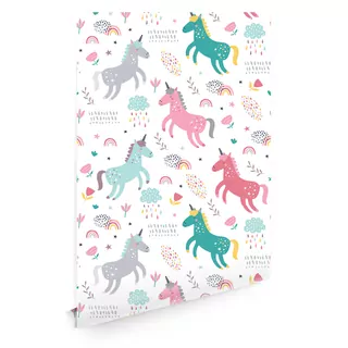 Fototapeta - Tapety Unicorns pre dievčatá T01197