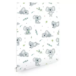 Tapeta koala detská svetlá