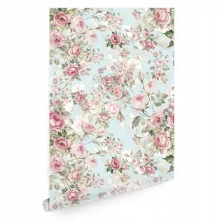 Fototapeta - Tapety Pastel kvety Akvarel T01649