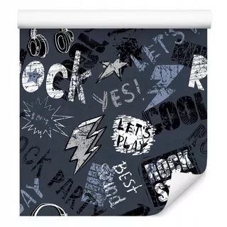 Tapeta módne graffiti headset mládežnícka izba