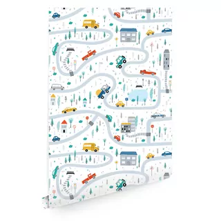 Fototapeta - Tapety Cars Vážené ulice Škandinávsky T0303