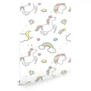 Fototapeta - Tapety Dúha Unicorns pre dievčatá T0967