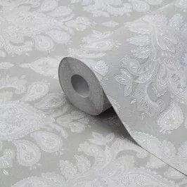 PRODUKT: Vinylová tapeta na flizeline GoodHome Abeli sivá