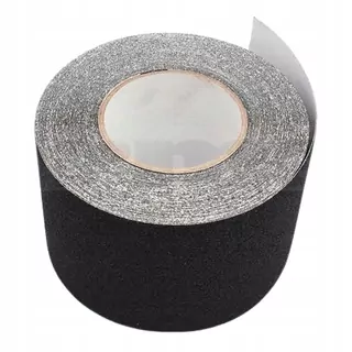 Non-slip tape. Black 100 mm x 18 m