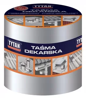 Strešná páska bitúmen Titan 7,5cm * 10mb hliník