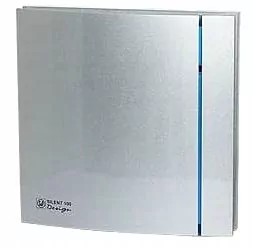 SOLER & PALAU VENTURE SILENT 100CZ SILVER DESIGN kúpeľňový ventilátor 100 mm