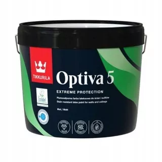 Tikkurila Optiva 5 latexová farba na steny 2,7 l biela