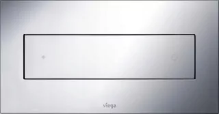Chrómové WC splachovacie tlačidlo Viega VISIGN FOR STYLE