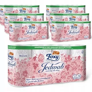 Voňavý toaletný papier Foxy 8 ks.