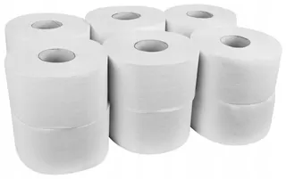Almusso Proffesional Jumbo 80 a'12 neparfumovaný toaletný papier, 3-vrstvový, 12 kotúčov