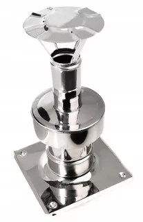 Horné zakončenie so základňou Turbo KVAS FI80/125