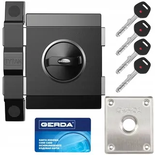 Povrchový zámok Gerda 101 mm x 125 mm