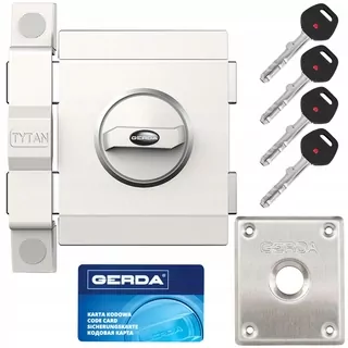 Vrchný zips TYTAN ZX GERDA, Certifikát C, trieda 7, biely