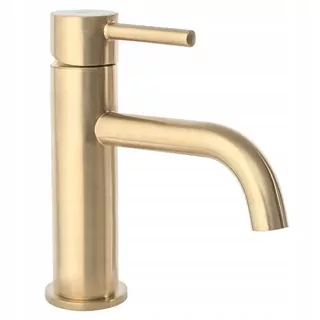 Umývadlová batéria LUNGO LIGHT GOLD MAT BRUSLED