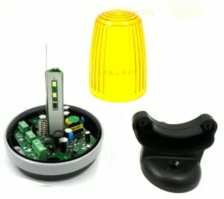 Signálna lampa s držiakom 12/24/230 V + VSTAVENÁ ANTÉNA