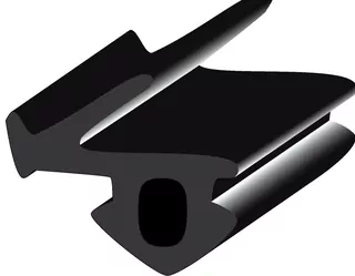 Vysoko kvalitné gumové tesnenie EPDM so symbolom S-834 od firmy SANOK pre plastové okná používané