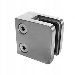 Sklo Držiak 45 × 45 po 40 × 40mm AISI304 brúsení