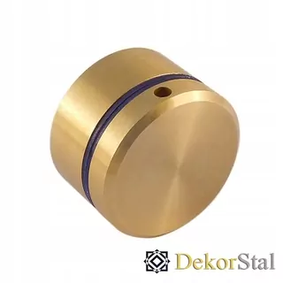 Bodový držiak skla ø 50 mm s rozstupom 20 mm z mosadze