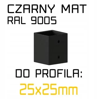 Názov produktu: 25 × 25mm vertikálne štvorcové rúrkové upevňovacie príruby 25 × 25mm.