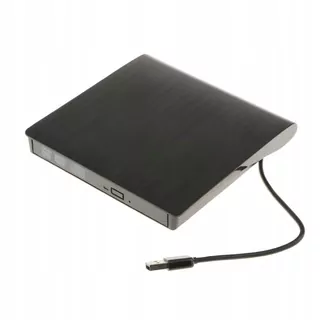Ultra tenký USB 2.0 počítač CD DVD rekordér Hudobný externý optický ovládač