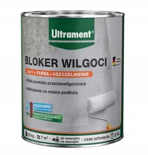 Ultramation Vlhkosť bloker Maľovanie proti vlhkosti 1kg