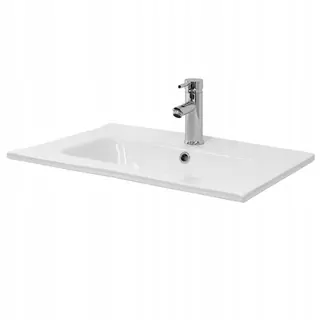 Kuchynský drez - Umývadlo 61 × 16.5 × 46 cm Biely keramika ML-dizajn