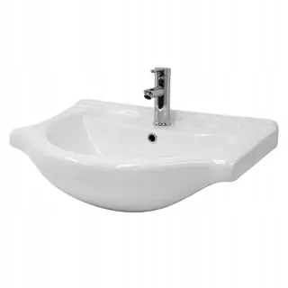Kuchynský drez - Umývadlo 67,5 × 21,5 × 51,5 cm, biela keramika