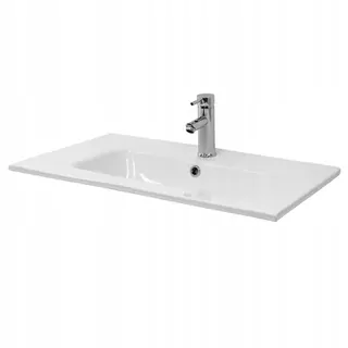 Kuchynský drez - Umývadlo 71 × 16.5 × 46 cm Biely keramika ML-dizajn