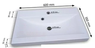 Predmetom ponuky je umývadlo KATE 60