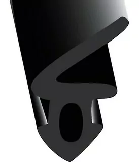 Vysoko kvalitné univerzálne tesnenie z gumy EPDM so symbolom S-1125 firmy SANOK pre plastové okná a