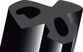 Vysoko kvalitné univerzálne tesnenie z gumy EPDM so symbolom S-1560 od firmy SANOK pre plastové