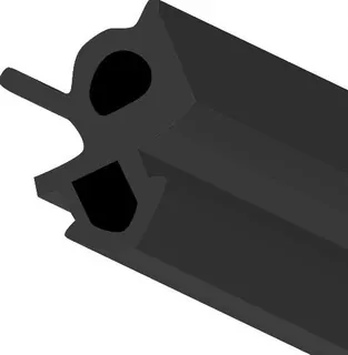Vysoko kvalitné univerzálne tesnenie z gumy EPDM so symbolom S-1387 od firmy SANOK pre plastové