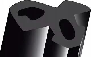 Vysoko kvalitné univerzálne tesnenie z gumy EPDM so symbolom S-1560 od firmy SANOK pre plastové