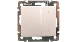 VALENA Tlačidlový stmievač 600 W krémová 774174