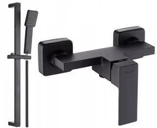 Valvex ARS Black sprchová batéria čierna + sprchový set Aveeo Borg