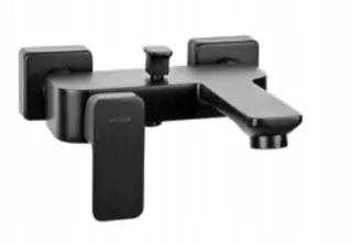 VALVEX LOFT BLACK Vaňová batéria na stenu
