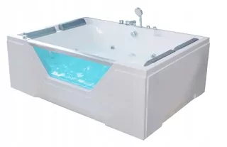 Corciano jacuzzi obdĺžniková akrylátová vaňa 170 x 120 cm