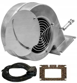 Ventilátor kotla pece DPS-120 s krytom KG ELEKTRONIK