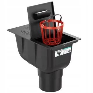 Sedimentačná nádrž Krono-Plast 110 mm čierna