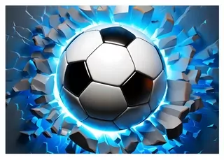 VINYL fototapeta PRE DETI Futbal 416x254